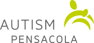 autism pensacola text and logo